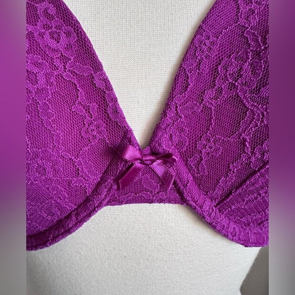 Victoria's Secret VS Perfect Coverage Lightly Padded Convertible Lace Bra 36DD - Picture 9 of 11